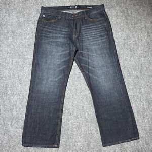 Seven7‎ Straight Fit Jeans Men's 36x30 Tag Dark Wash Stretch Denim 27" Inseam